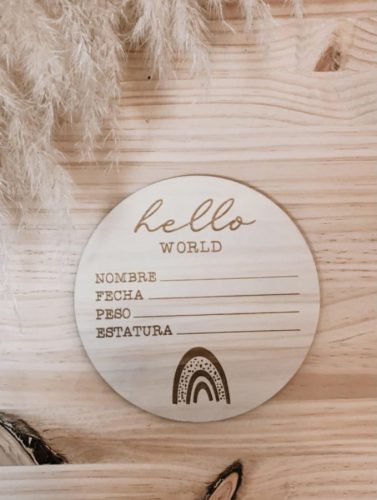placa natalicio