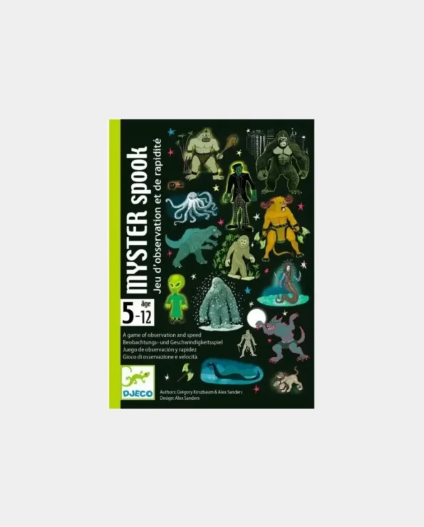 Juego de cartas Myster Spook
