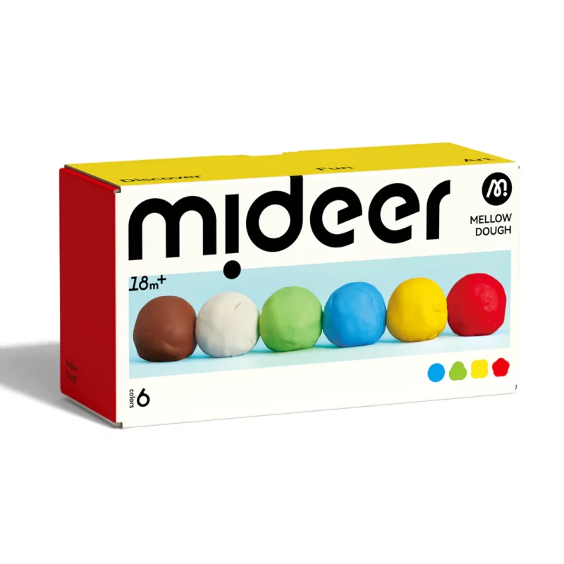 Plastilina (6 colores) mideer
