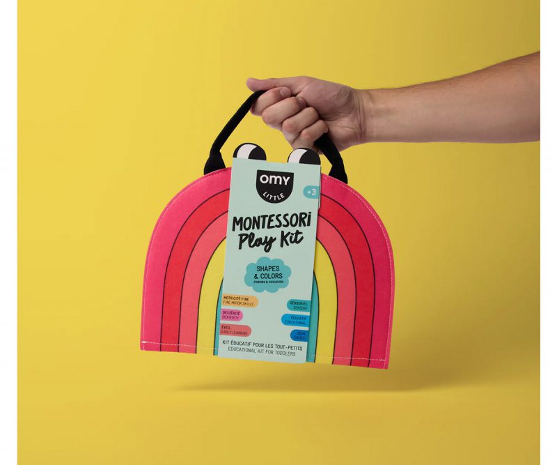Play kit montessori formas y colores - omy